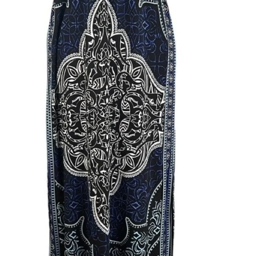 White House Black Market Women's Halter Maxi Dress Paisley Multicolor Size S - Picture 6 of 10